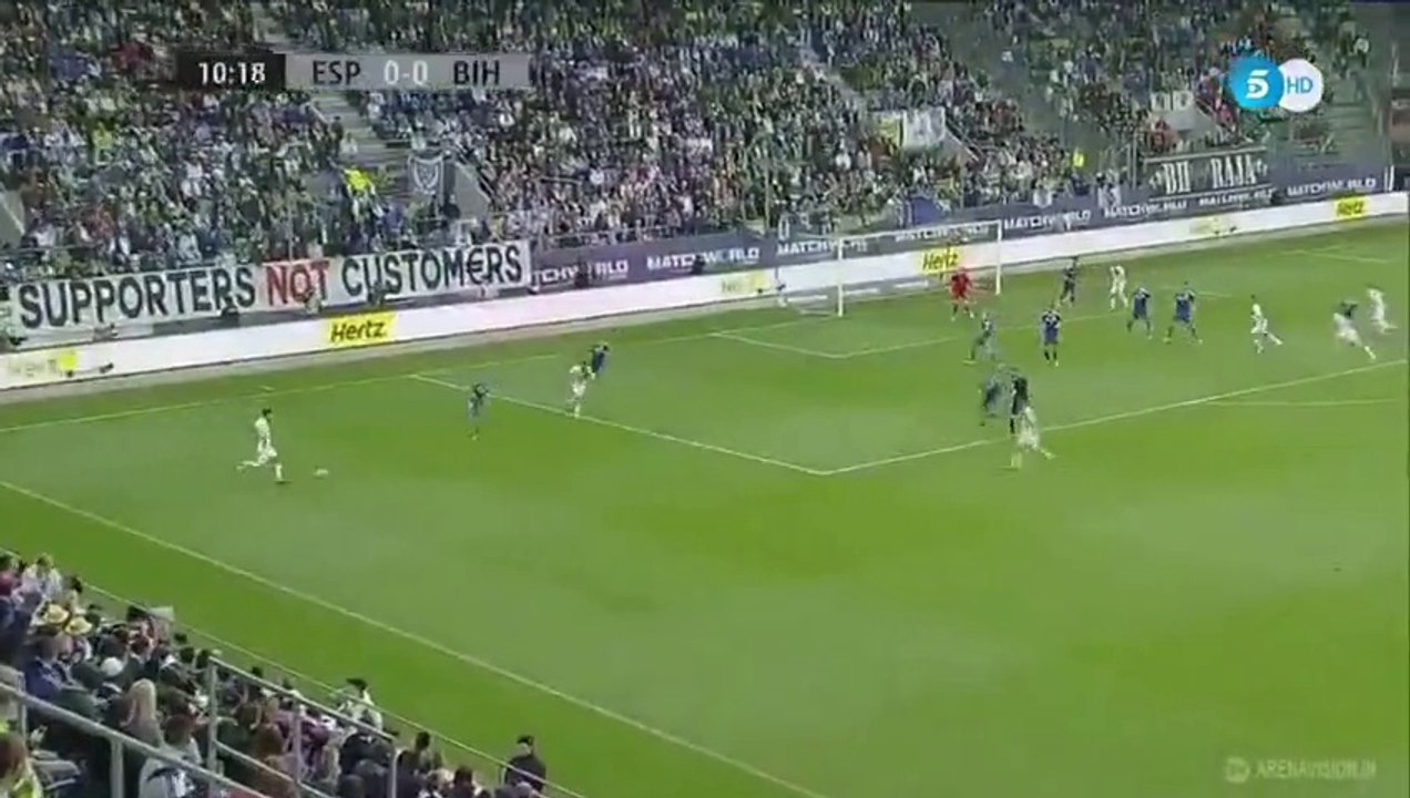 Spain vs. Bosnia-Herzegovina (3-1)) - All Goals Highlights - 29-05-2016 HD