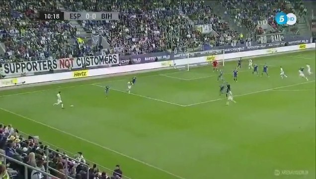 Spain vs. Bosnia-Herzegovina (3-1)) - All Goals Highlights - 29-05-2016 HD