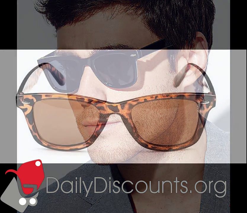Mens and Womens Wayfarer Style Sunglasses Available for Only $9