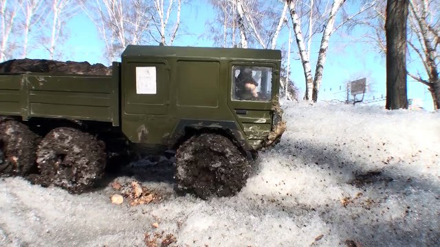 RC MAN Truck 6x6 OFF Road Last Snow - Water SPA THE BEAST RC4WD, Axial Wraith 4x4łu