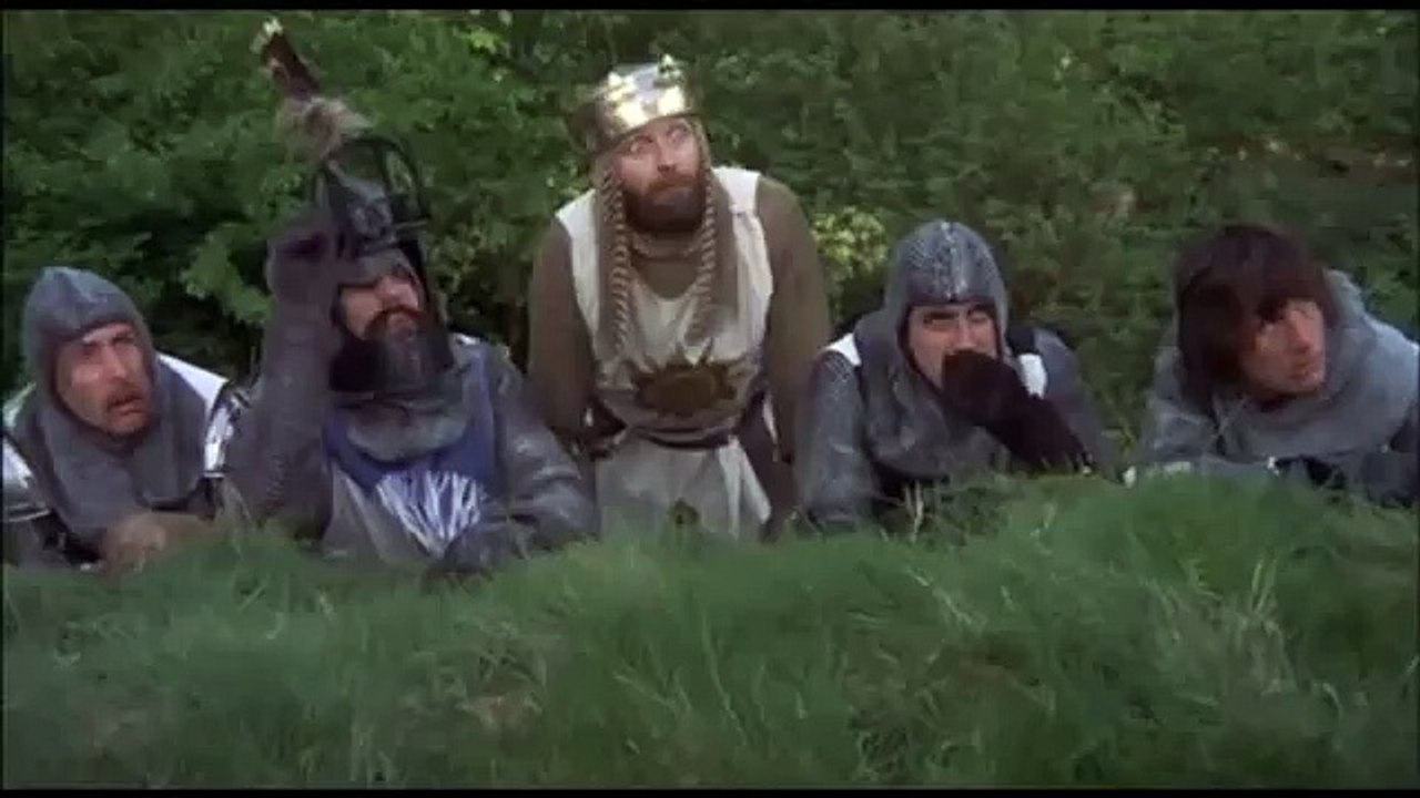Monty python holy grail run away