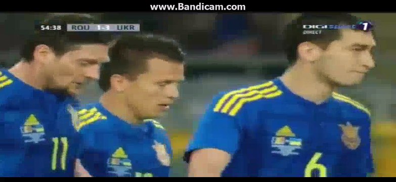 Andry Yarmolenko Goal - Romania 1-4 Ukraine 29-05-2016