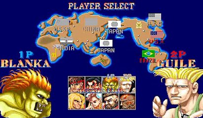 Street Fighter 2 - Retro Arcade Intro