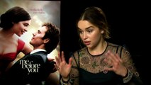 Me Before You: Emilia Clarke on Sam Claflin & crazy outfits