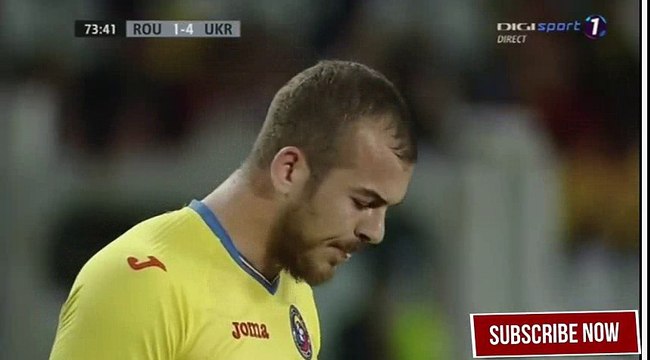 Denis Alibec Goal HD - Romania 2-4 Ukraine 29.05.2016