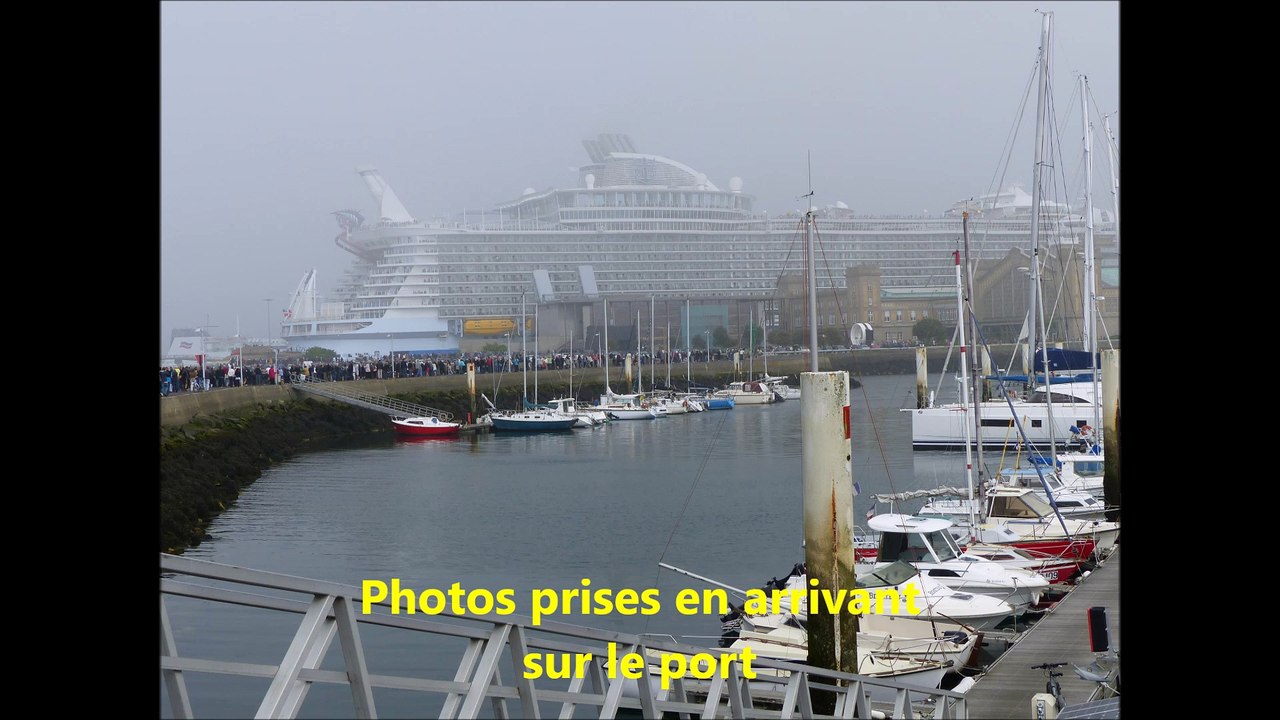 Harmony of the Seas - escale à Cherbourg