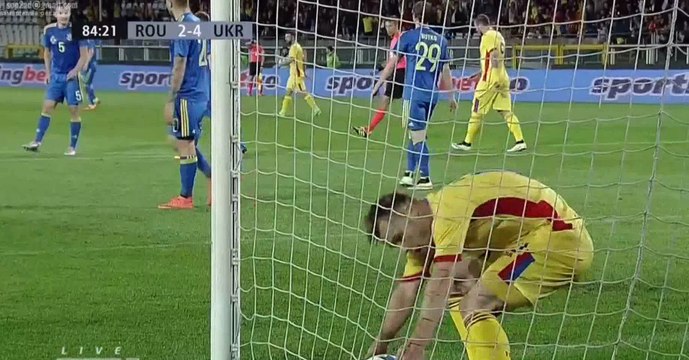 Nicolae Claudiu Stanciu Goal HD - Romania 3-4 Ukraine - 29-05-2016