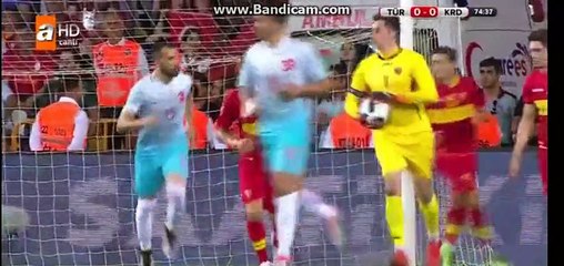 Arda Turan Super Free kick - Turkey 0-0 Montenegro - 29-05-2016