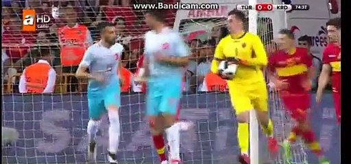 Arda Turan Fantastic Free kick - Turkey 0-0 Montenegro - 29.05.2016