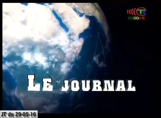 Journal de 20h TVCongo du Dimanche 29 mai 2016 -By Congo-Site