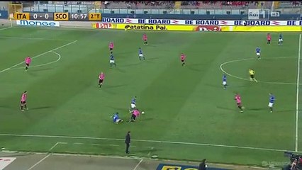 1-0 Graziano Pellé Goal HD - Italy vs Scotland 29.05.2016 HD
