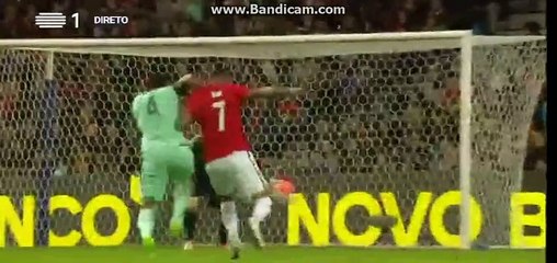 Anthony Lopes amazing save - Portugal 1-0 Norway - 29-05-2016