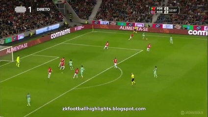 Ricardo Quaresma Goal HD - Portugal 1-0 Norway 29.05.2016