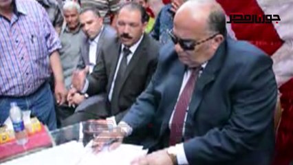 محافظ الدقهلية يقدم واجب العزاء بشهيد الواجب الوطنى