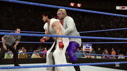 WWE 2K16 gangrel v ryu