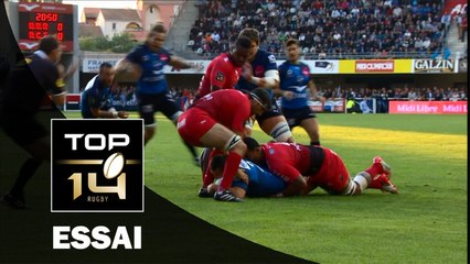 TOP 14 – Montpellier – Toulon : 36-21 Essai Mickaël IVALDI (MON) – J25 – Saison 2015-2016