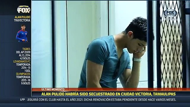 Alan Pulido, secuestrado por un grupo de hombres armados