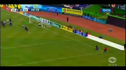 Donald Guerrier Goal ~ Colombia vs Haiti 1-1