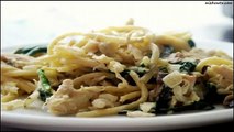 Recipe Chicken, Spinach and Mushroom Pasta