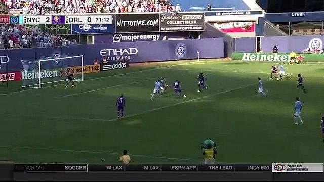 Júlio Baptista Goal - New York City FC 2-1 Orlando City SC - MLS - 29-05-2016