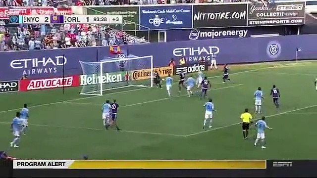 Molino Goal - New York City FC 2-2 Orlando City SC - MLS - 29-05-2016