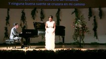Drei Lieder Op.22 de Franz Liszt.  Alejandra Pérez Ramos soprano