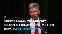 Gary Johnson wins Libertarian presidential nomination