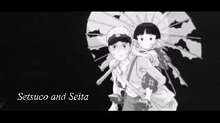 Setsuco and Seita (Hotaru No Haka) Keyboard cover