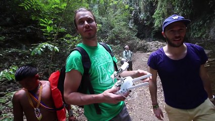 Stuck in an Indigenous Tribe Canoe