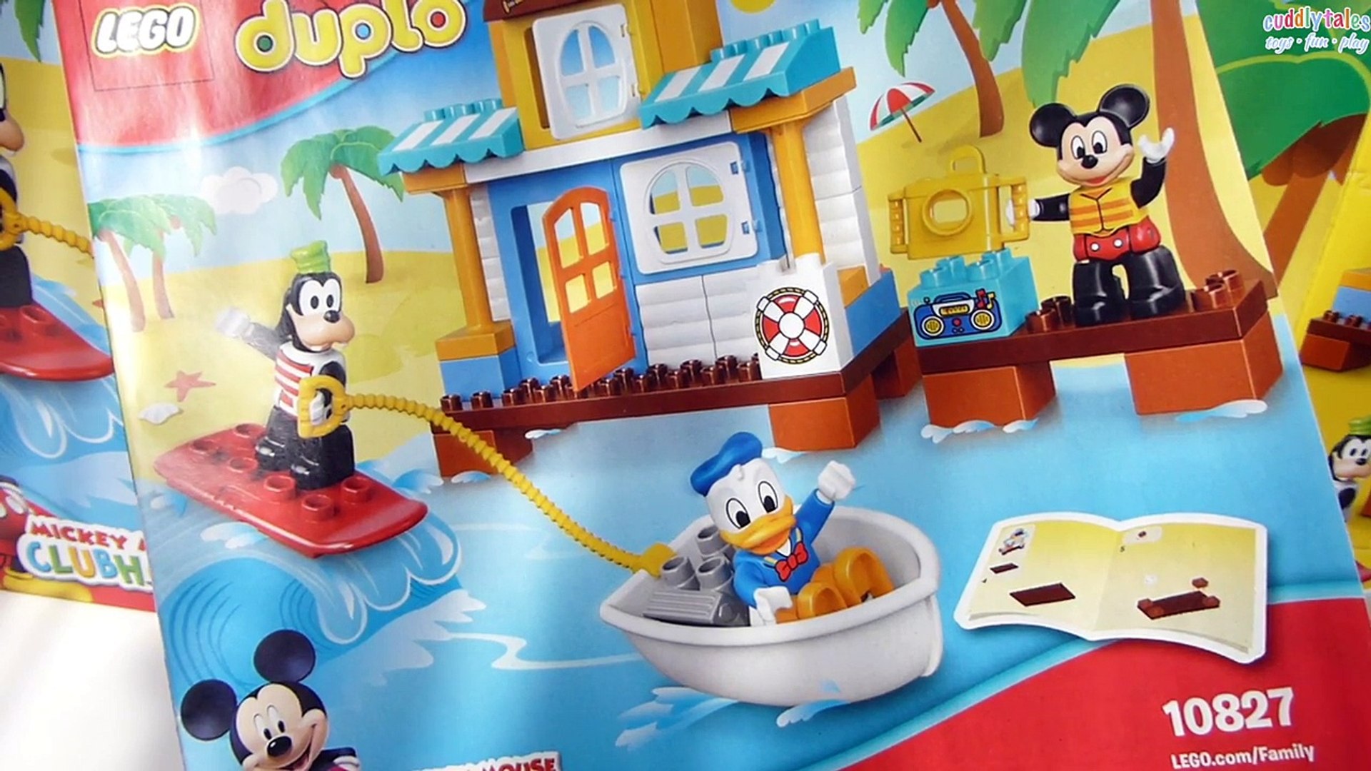lego duplo mickey and friends beach house