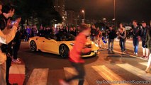 Ferrari 458 Speciale Aperta Launch Control and FURIOUS Accelerations!