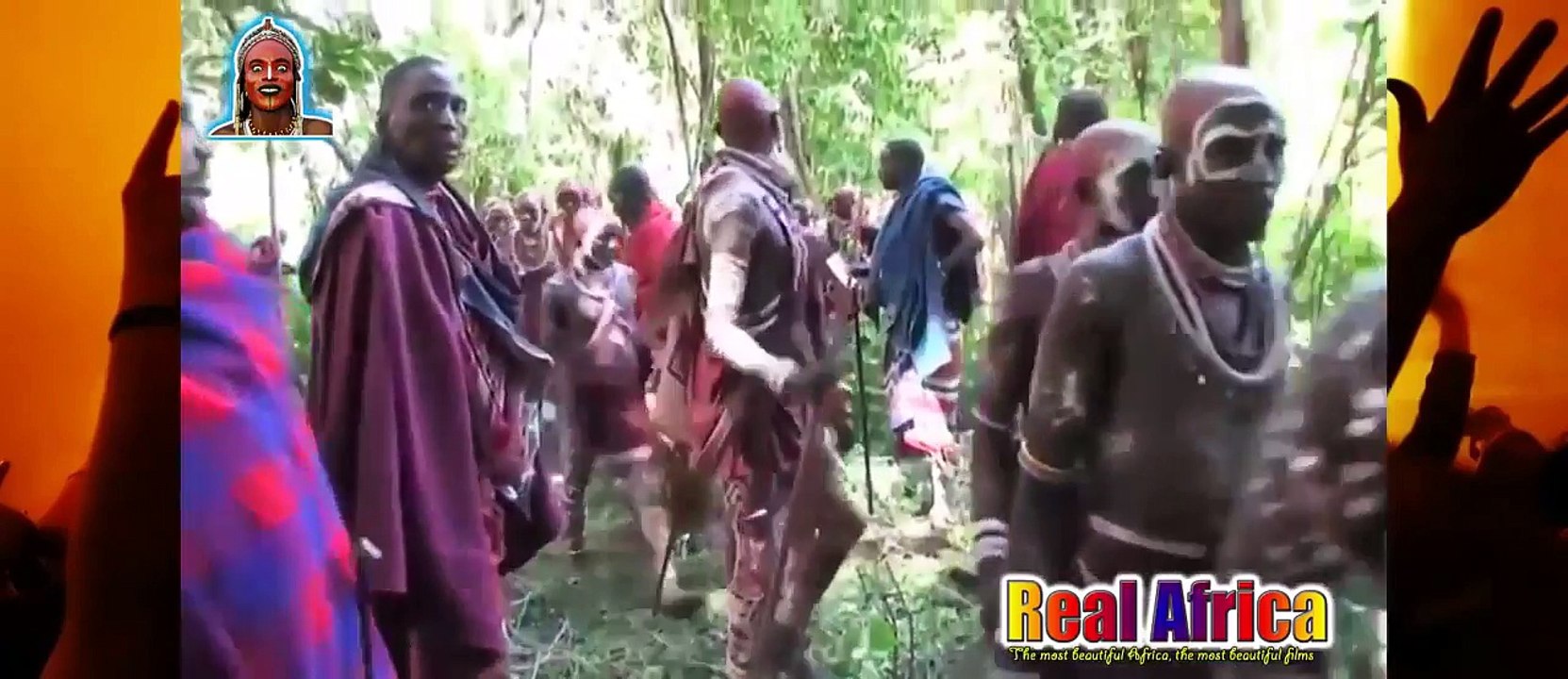 Awesome! Kenya Masai tribal warriors ceremony interesting battle. Tribal Peoples Documenta
