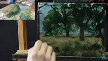 Landscape Oil Painting Time Lapse