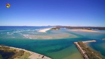 Nambucca Heads - Australie vue par drone : Top 10 des plages