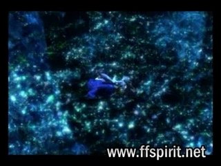 final fantasy x scéne Tidus et Yuna bisou