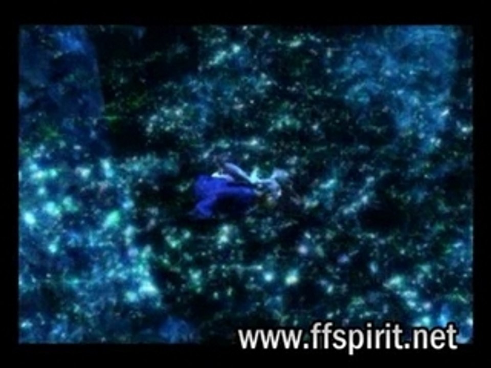 final fantasy x scéne Tidus et Yuna bisou