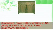 Waverly Oak Compact Small Medium Storage Buffet Sideboard Cupboard Dresser Base