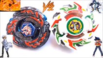 L-Drago Destroy F:S vs Dragoon G - Ryuga vs Tyson - Beyblade 4D vs Plastic