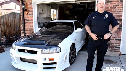 Officer Matt Talks About his Nissan Skyline GTR in Denver