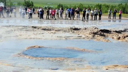 Strokkur Geyser in Iceland
