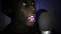 17 YR OLD 1ST TIME IN STUDIO ATMOSPHERE RECORDING HIS SONG