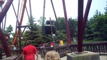 Raging Bull Puke Delay Six Flags Great America 5-28-16