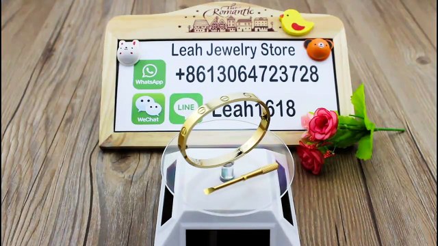 Cartier love bracelet yellow gold,18K yellow Gold Plating, Top-quality
