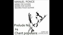 HD Manuel Ponce - 24 Preludes: No 24 ~ Horst Klee, Guitar