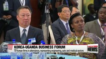 President Park launches Korea-Uganda business forum in Kampala