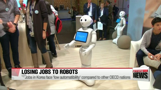 Jobs in Korea face 'low automatibility' compared to other OECD nations