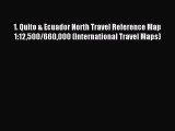 [Download] 1. Quito & Ecuador North Travel Reference Map 1:12500/660000 (International Travel