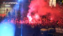real madrid fans champions league celebration final 2016