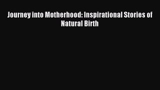 READ book Journey into Motherhood: Inspirational Stories of Natural Birth Online Free