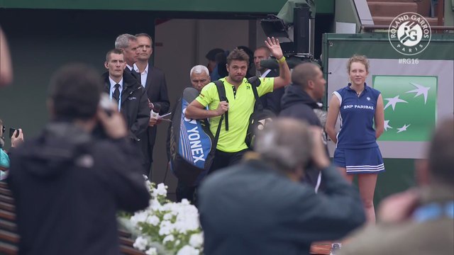 Roland-Garros 2016 - La première semaine de Wawrinka